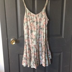 Floral knee length dress